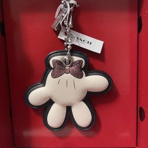 COACH MINNIE MOUSE KEY CHAIN!